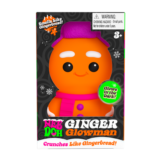 NeeDoh Ginger Glowman v8022